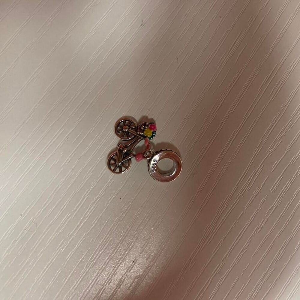 Bicycle Dangle Charm For Bracelet